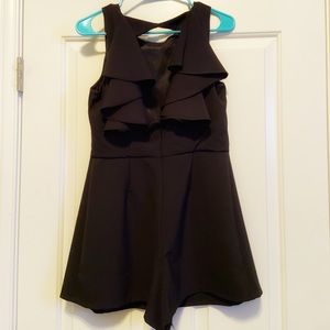 Open Back Dressy Romper